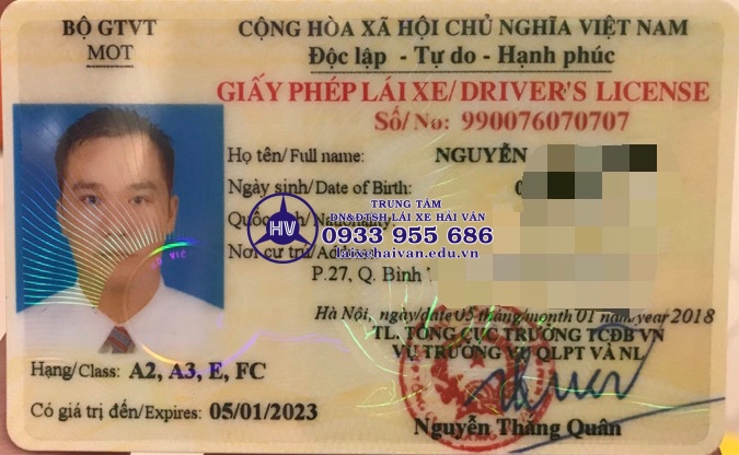 Bằng lái xe hạng F là gì? Quy định của pháp luật về bằng F? FB2 - FC - FD - FE