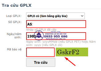 form tra cuu - laixehaivan.edu.vn