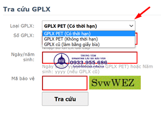 huong dan tra cuu gplx truc tuyen tai website tong cuc duong bo viet nam 231706 - laixehaivan.edu.vn