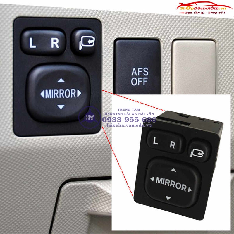 nut chinh guong o mot so xe 3 - laixehaivan.edu.vn