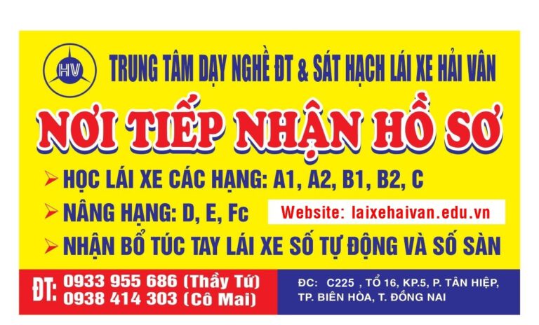 Poster Văn phòng nhận hồ sơ - Thầy Tứ